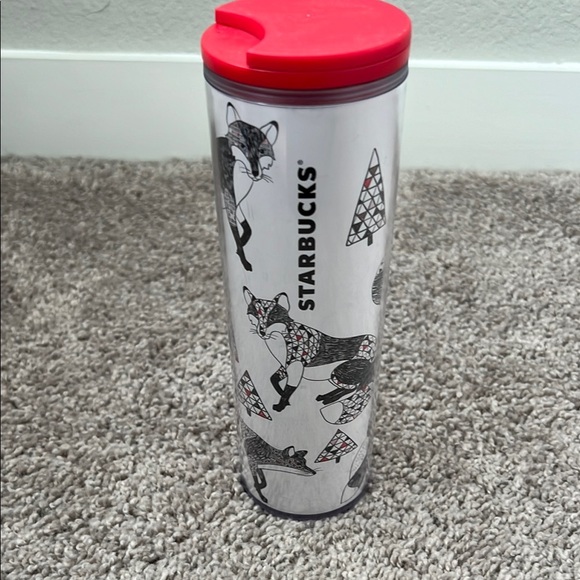 Starbucks Other - Starbucks Fox Skinny Coffee Tumbler